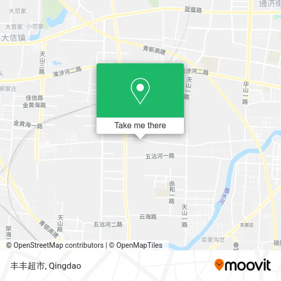 丰丰超市 map