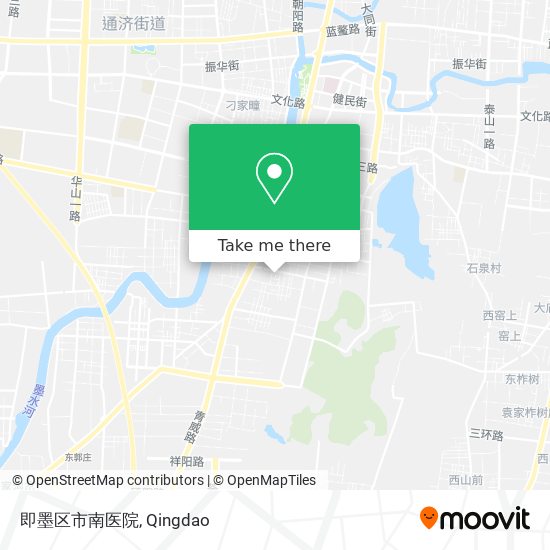 即墨区市南医院 map