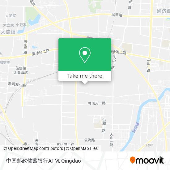 中国邮政储蓄银行ATM map