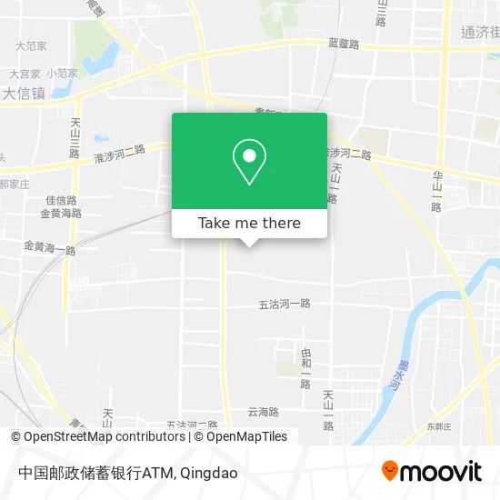 中国邮政储蓄银行ATM map