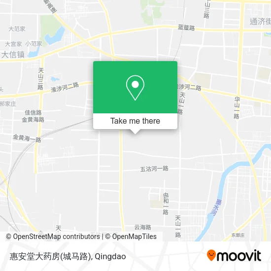 惠安堂大药房(城马路) map