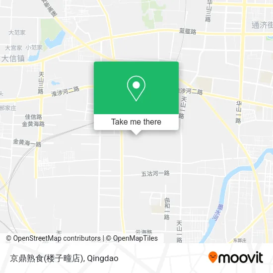 京鼎熟食(楼子疃店) map