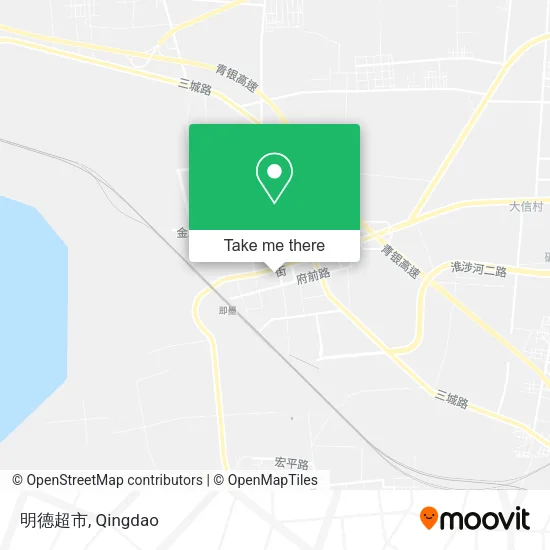 明德超市 map