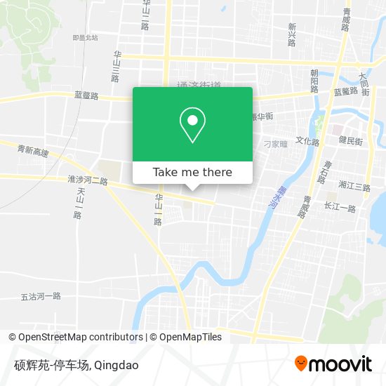 硕辉苑-停车场 map
