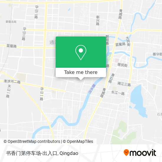 书香门第停车场-出入口 map