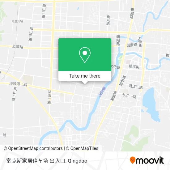 富克斯家居停车场-出入口 map