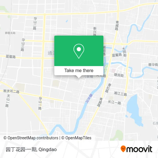 园丁花园-一期 map