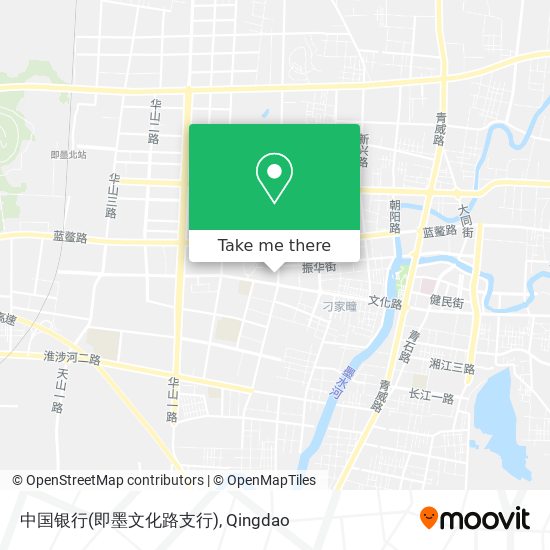 中国银行(即墨文化路支行) map