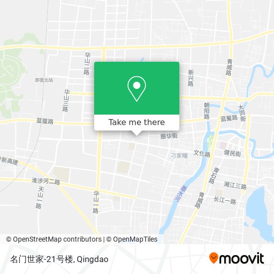 名门世家-21号楼 map