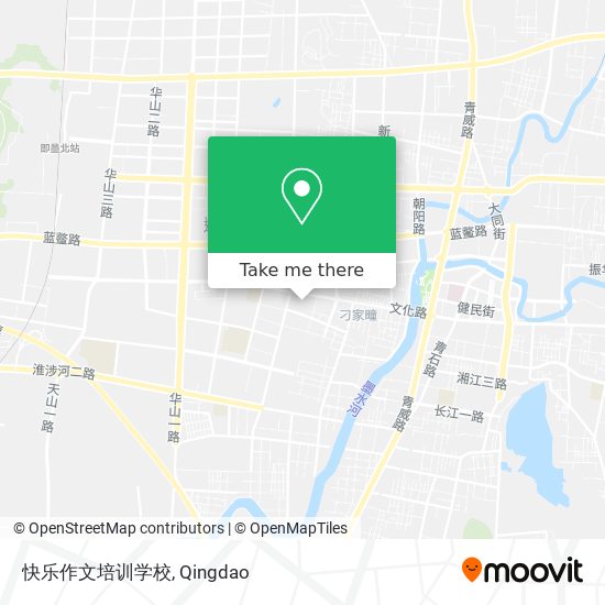 快乐作文培训学校 map