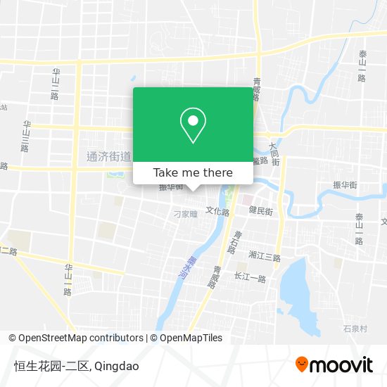 恒生花园-二区 map
