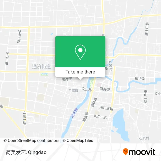 简美发艺 map