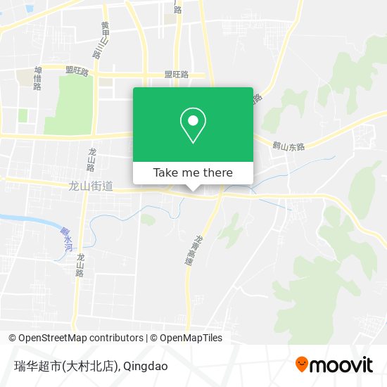 瑞华超市(大村北店) map