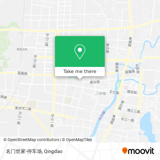 名门世家-停车场 map