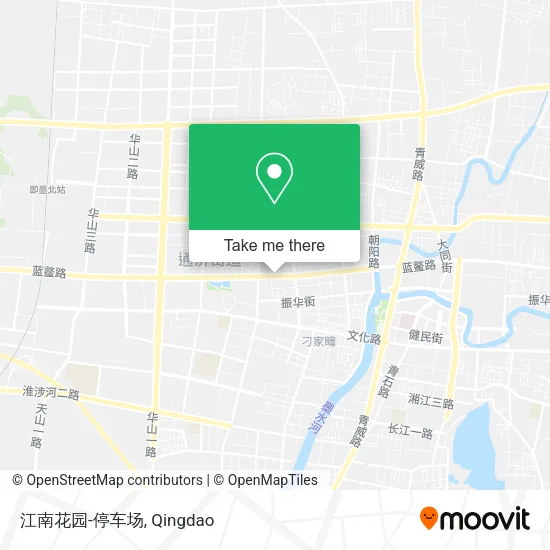 江南花园-停车场 map