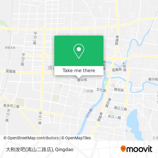 大刚发吧(嵩山二路店) map