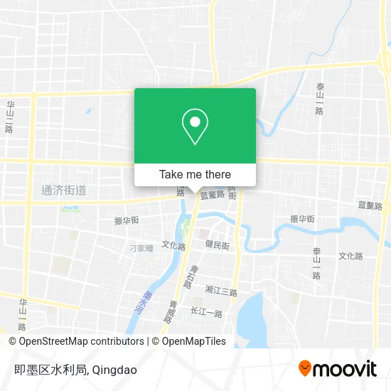 即墨区水利局 map