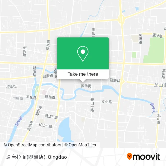 遣唐拉面(即墨店) map