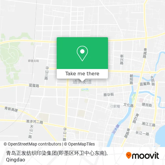 青岛正发纺织印染集团(即墨区环卫中心东南) map