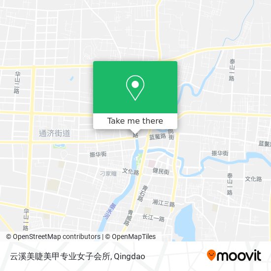 云溪美睫美甲专业女子会所 map
