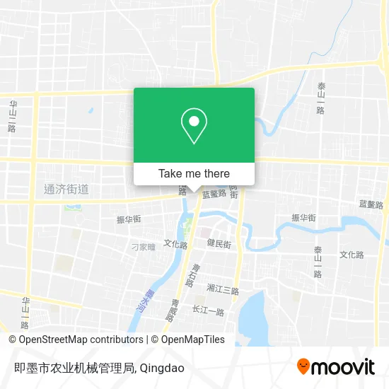 即墨市农业机械管理局 map