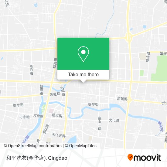 和平洗衣(金华店) map