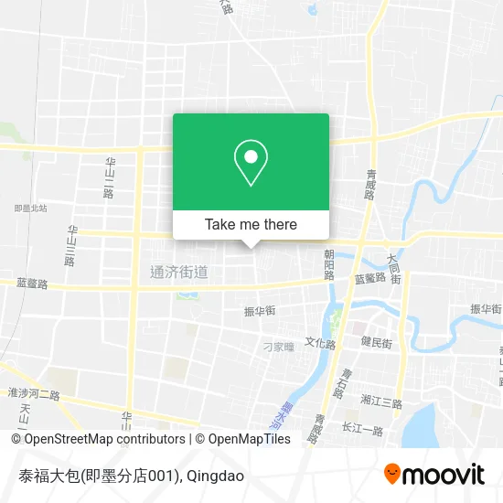 泰福大包(即墨分店001) map