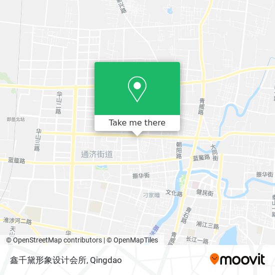 鑫千黛形象设计会所 map