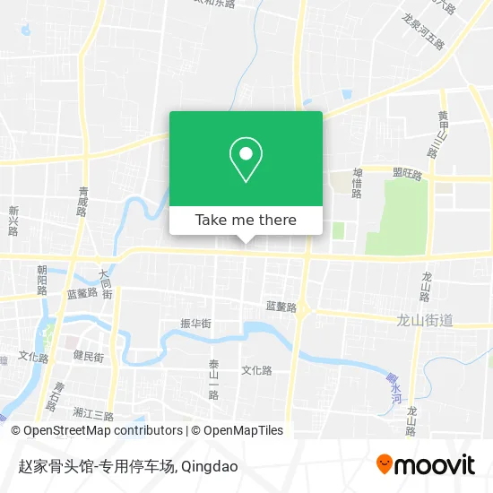 赵家骨头馆-专用停车场 map
