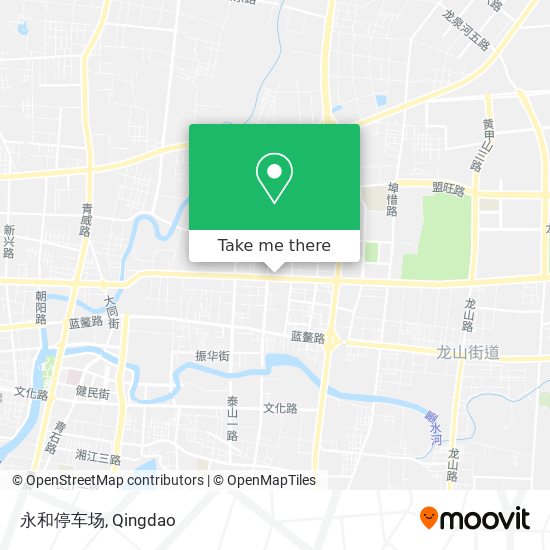 永和停车场 map