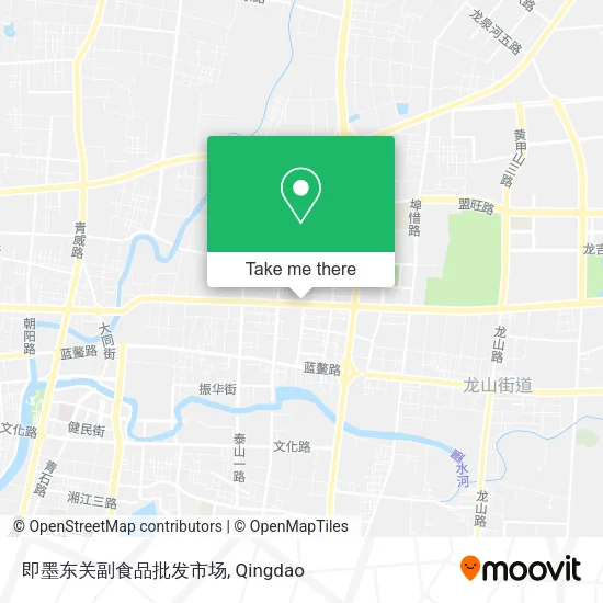 即墨东关副食品批发市场 map
