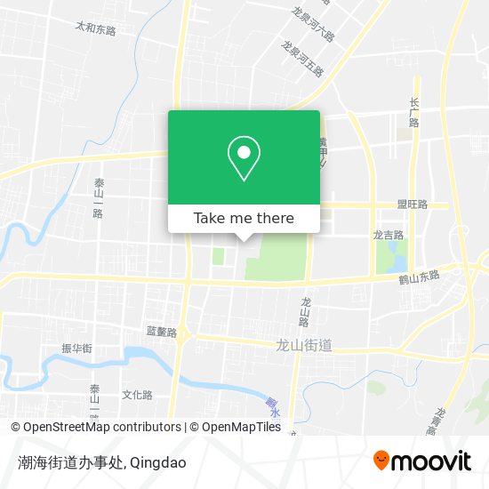 潮海街道办事处 map