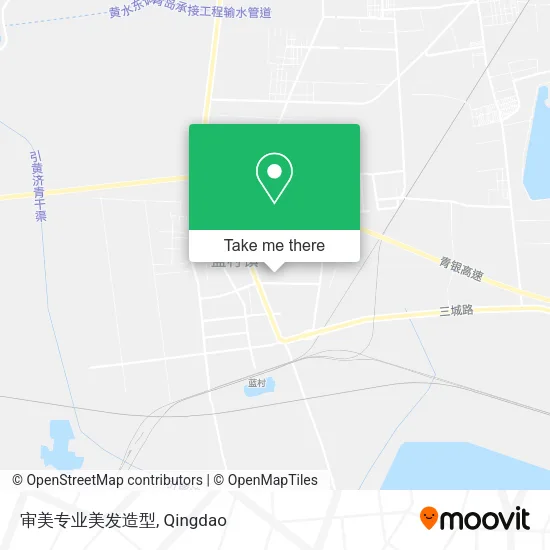 审美专业美发造型 map