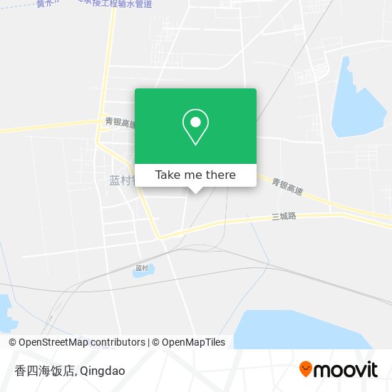 香四海饭店 map