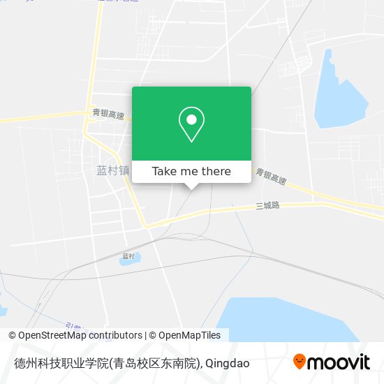 德州科技职业学院(青岛校区东南院) map