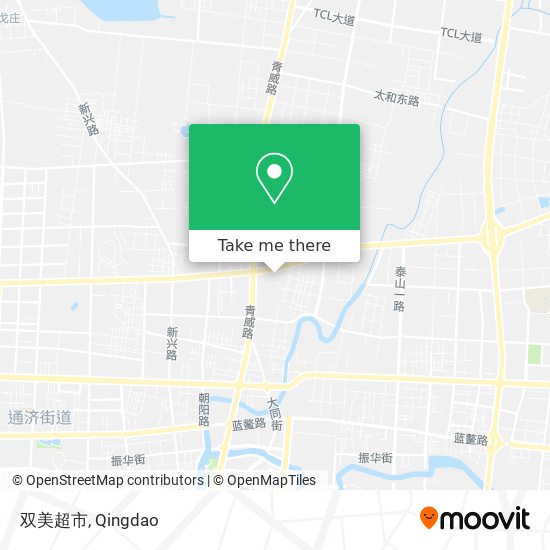 双美超市 map