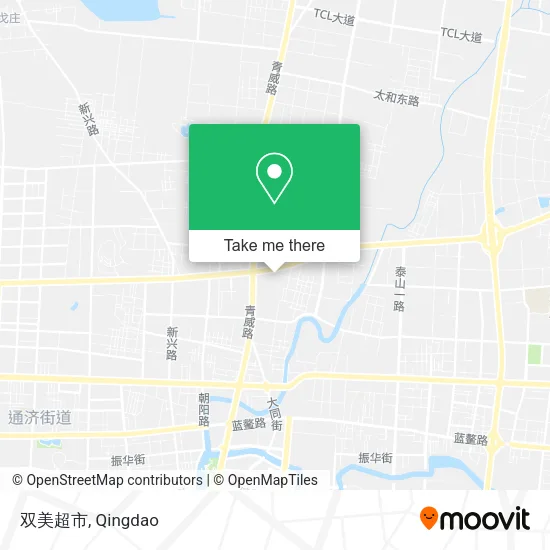 双美超市 map
