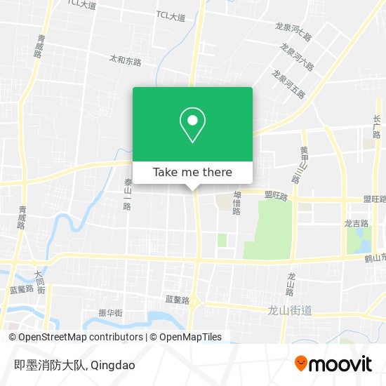 即墨消防大队 map
