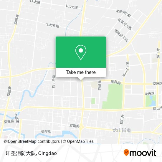 即墨消防大队 map