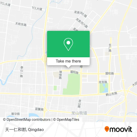 天一仁和郡 map