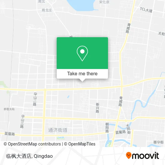 临枫大酒店 map