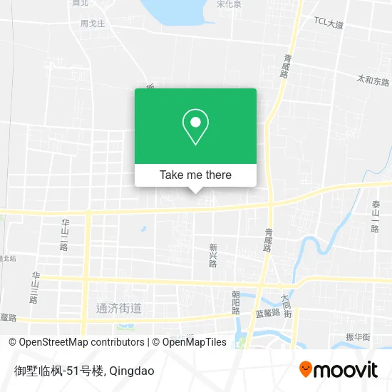 御墅临枫-51号楼 map