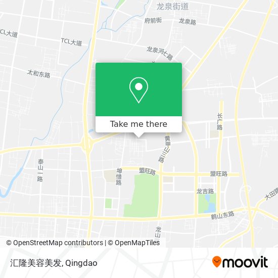 汇隆美容美发 map