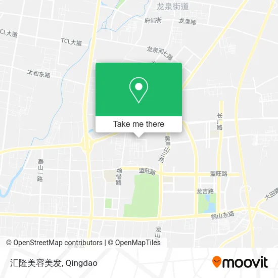 汇隆美容美发 map
