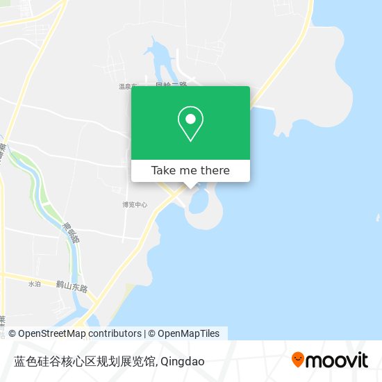 蓝色硅谷核心区规划展览馆 map