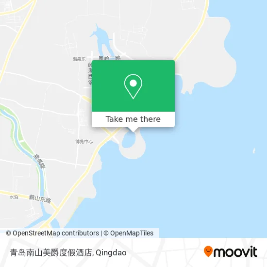 青岛南山美爵度假酒店 map