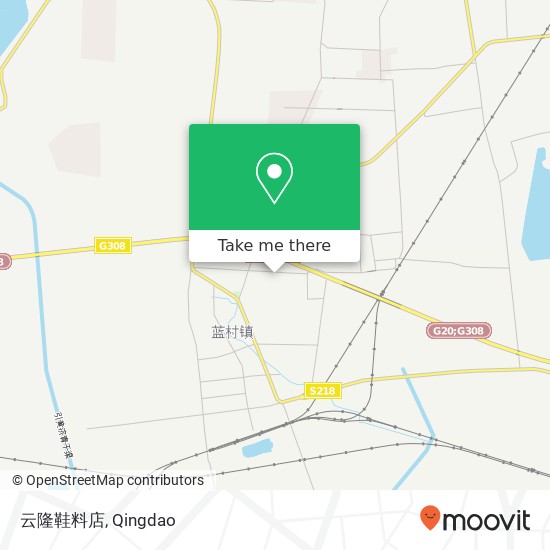 云隆鞋料店 map
