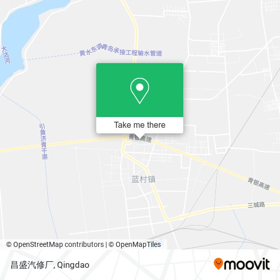 昌盛汽修厂 map