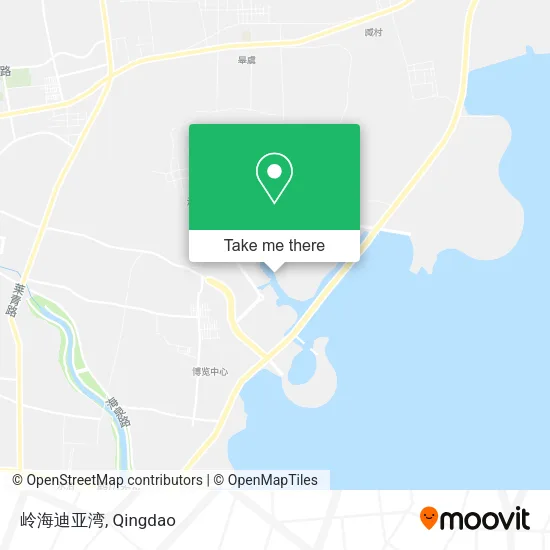 岭海迪亚湾 map