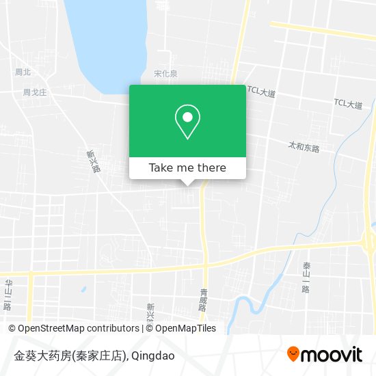 金葵大药房(秦家庄店) map